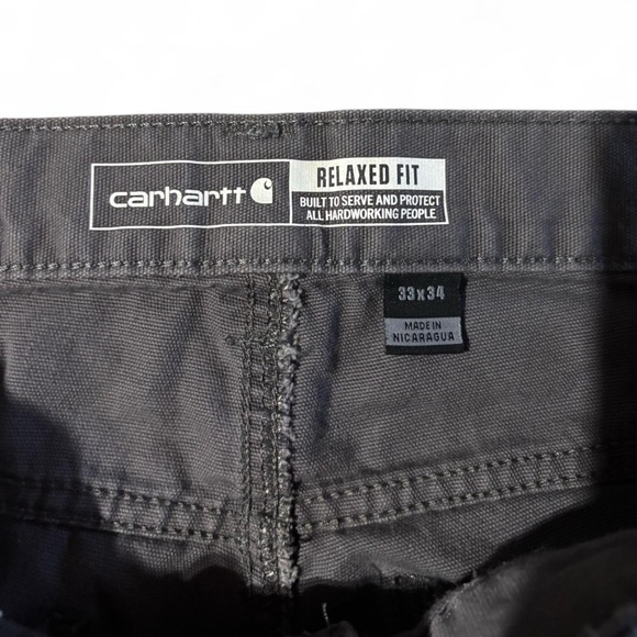 Carhartt Gray Relaxed Fit Pants - Picture 3 of 3